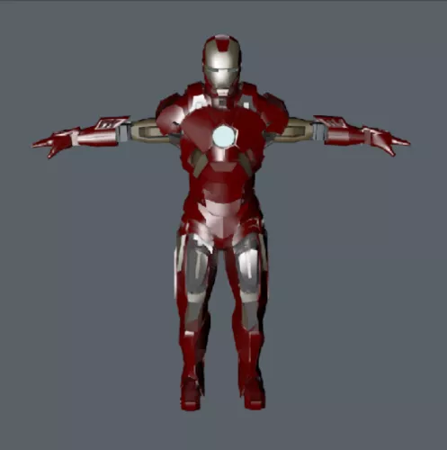 Man On Beach Character 3d model