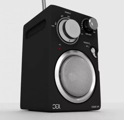 Modern Radio 3d model
