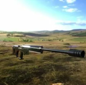 Jng-90 Gun 3d model