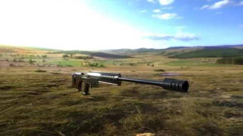 Gun System Flak37 3d model