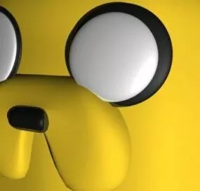 Jake Dog Cartoon Character 3d model