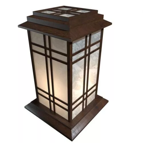 Japanese Vintage Lamp 3d model Japanese Vintage Lamp 3d model