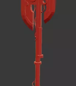 Gaming Axe 3d model