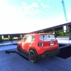 Jeep Renegade Vehicle 3d model