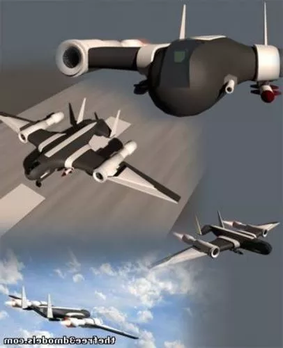 Flying Ufo 3d model