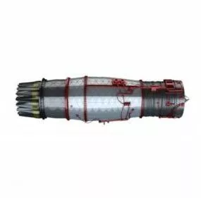 Jet Engine Airplane 3d model