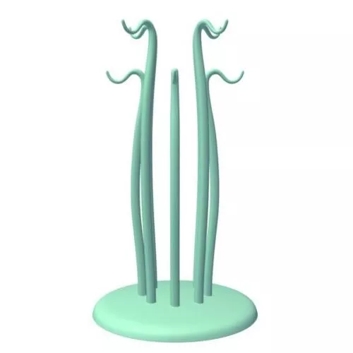 European Ultra-modern Crystal Chandelier 3d model