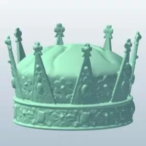 Norwegian Prince Crown 3d model