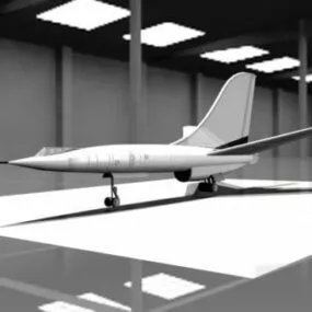 Quest Rocket Spaceship 3d model