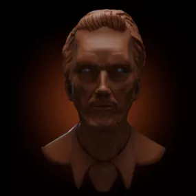 Jordan Peterson Bust Sculpt 3d model