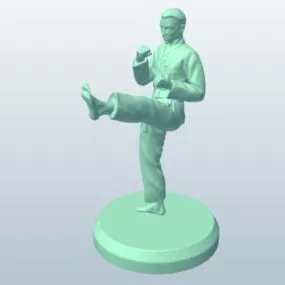 Judo Man Character 3d model