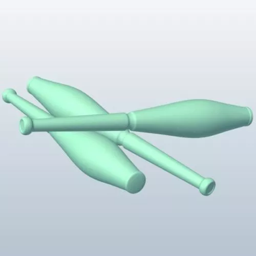Racket 3d model