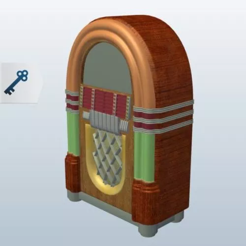 Jukebox Bubbler Design 3d model Jukebox Bubbler Design 3d model
