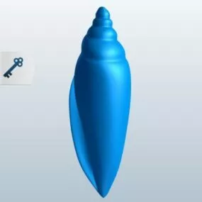 Junonia Shell Animal 3d model