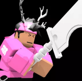 Kameron Character With Sword 3d model