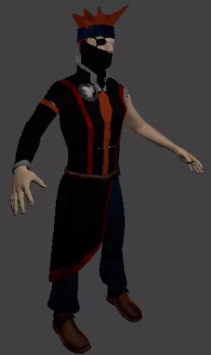 Darth Varder Character 3d model