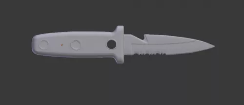 Finalfantasy Leon Knife Weapon 3d model
