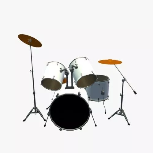Traditional Chinese Drum 3d model