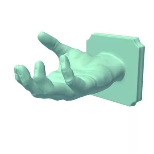 Carved Couple Ring 3d model