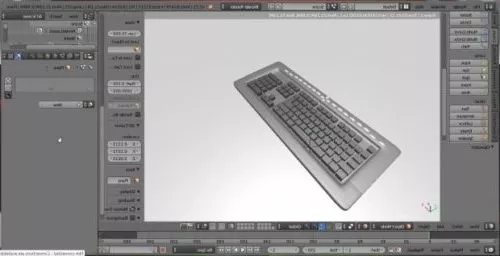 Computer Controller Station 3d model