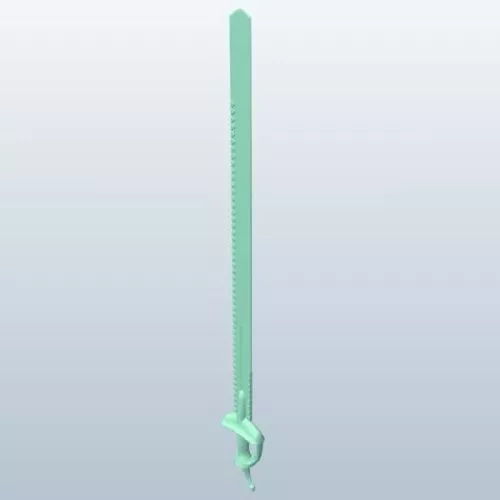 Khanda Sword 3d model Khanda Sword 3d model