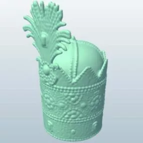 Medieval Kiani Crown 3d model