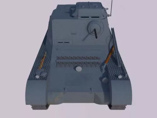 Soviet Army Tank 3d model
