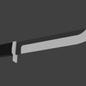 Long Knife 3d model