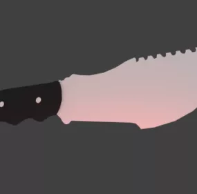 Knife Sword 3d model