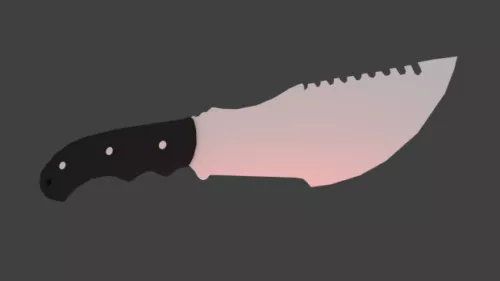Magic Sword Cartoon Weapon 3d model