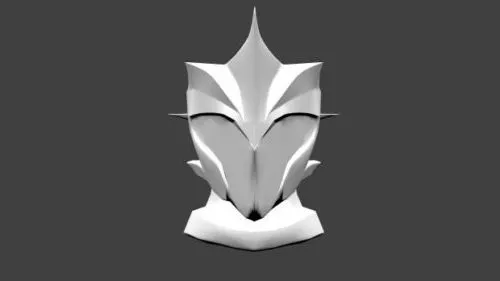 Knockout Head Mask 3d model Knockout Head Mask 3d model
