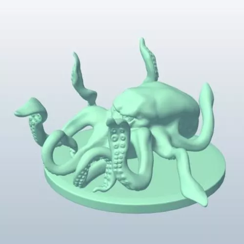 Kraken Monster 3d model Kraken Monster 3d model