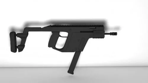 Colt Machine Gun 3d model