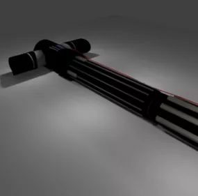 Kylo Lightsaber Weapon 3d model