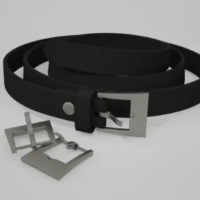 Leather Belt 3d model