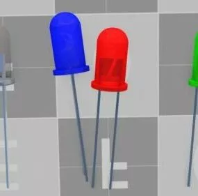 Electric Board Led 3d model