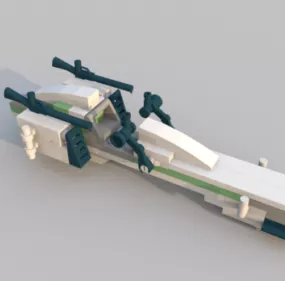 Lego Racing Speed Car 3d model