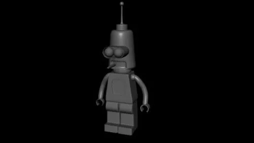 Refbot Robot 3d model