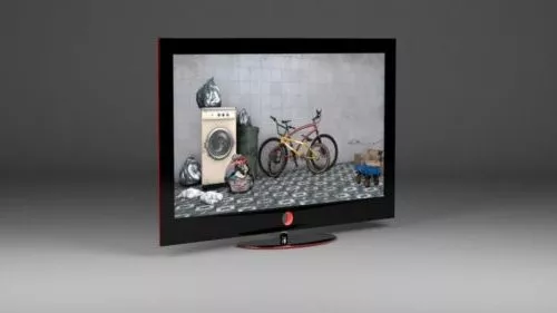 Screen Wood 3d model