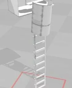 Ladder 3d model