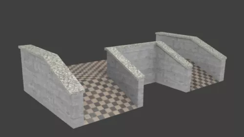 Roadside House 3d model