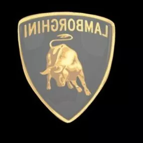 Lamborghini Logo 3d model