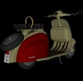 Lambretta Bike 3d model