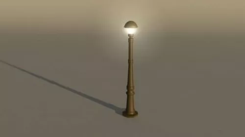 Small Post Column 3d model