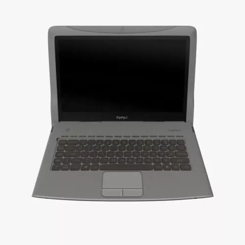 Old Vintage Laptop 3d model