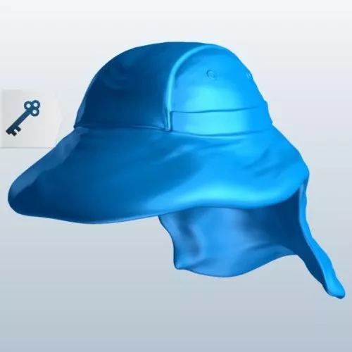 Christmas Hat Decorative 3d model