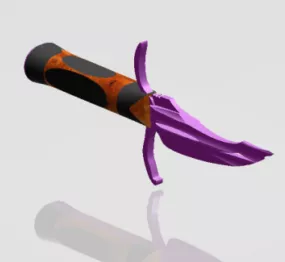 Fantasy Knife Lowpoly 3d model