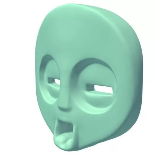 Girl Wearing Skirt 3d model
