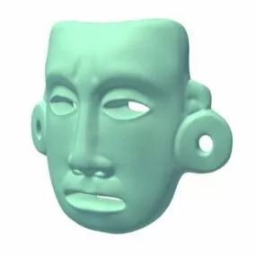 Amazon Mask 3d model