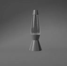 Vintage Lava Lamp 3d model